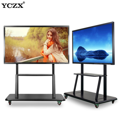 178°  Viewing Angle Interactive Flat Panel Wireless Bluetooth Connectivity In Interactive Display Panel