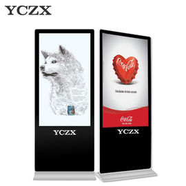 Commercial LCD Advertising Display , 55" Indoor Interactive Digital Signage