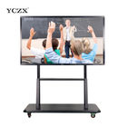 Wall Mounted Smart Board Interactive Flat Panel With Infrared Touch Screen