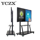 Floor Standing Touch Screen Interactive whiteboard For Schools / Offices