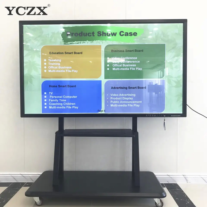 High Performance Interactive Whiteboard 350 Cd/M2 Brightness  RJ45 Outputs