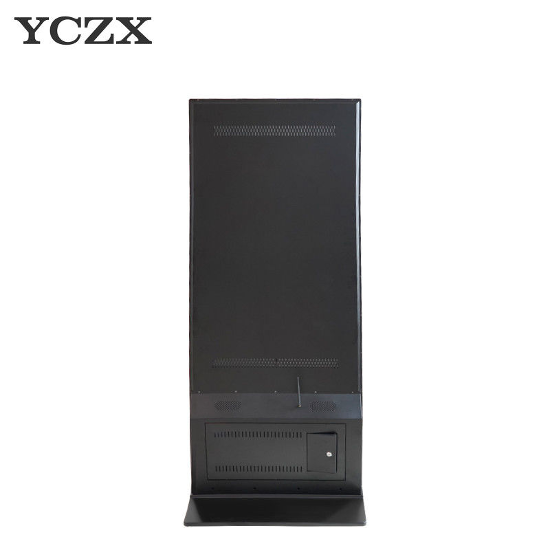 HD LCD Vertical Touch Screen Kiosk With Intelligent Broadcast Function