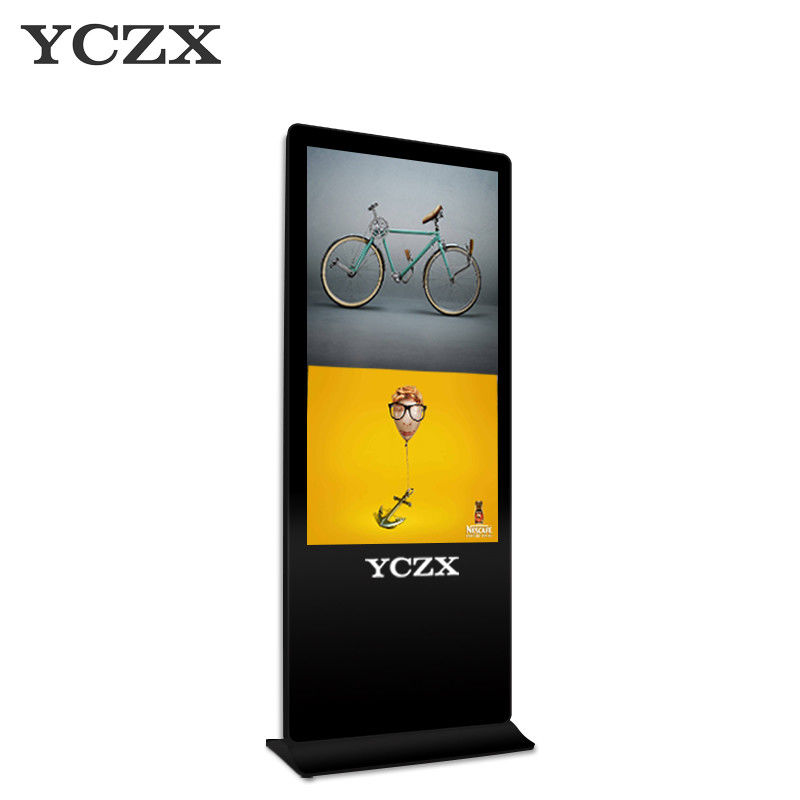 Touch Screen Interactive Digital Signage LCD Display With Ultra Thin Body