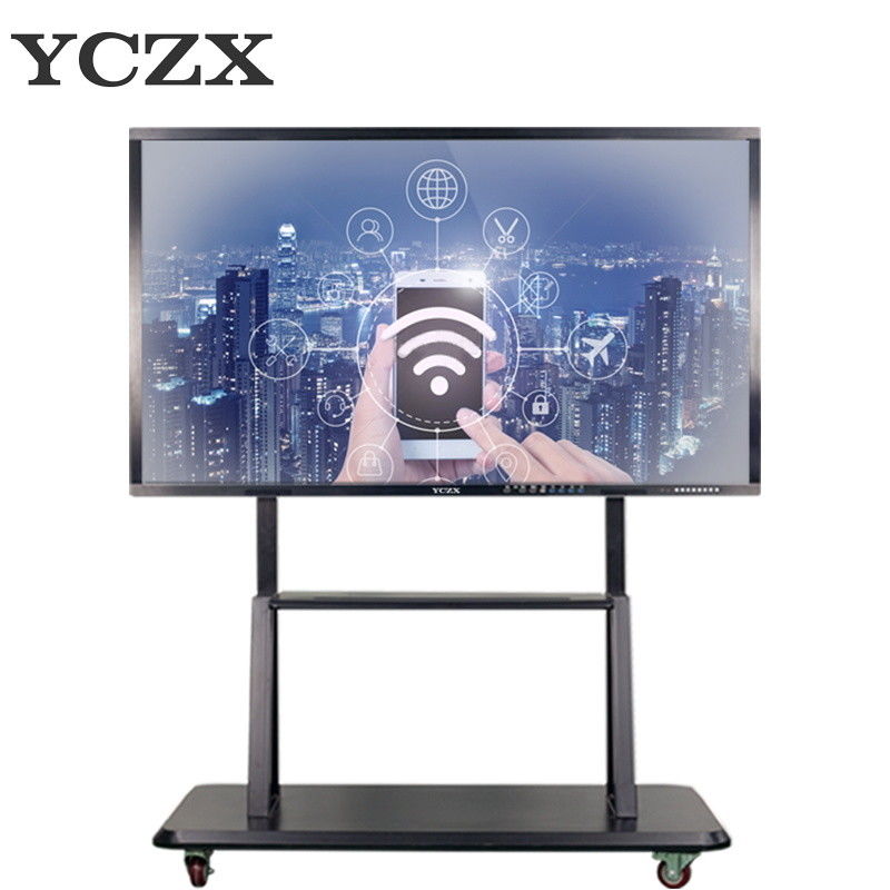 All In One LCD Interactive Touchscreen Whiteboard Display For Conference