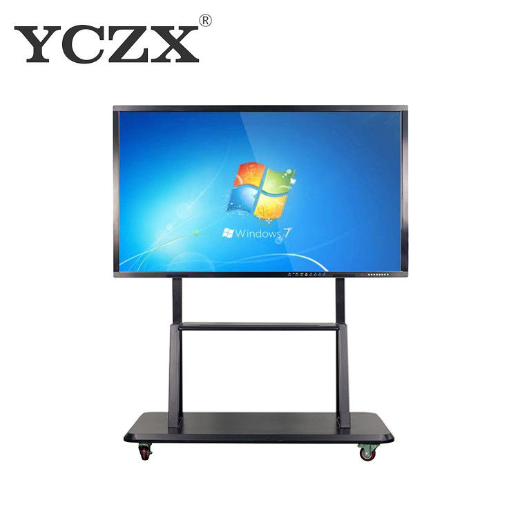 4mm Tempered Glass LCD IR Multi Touch Screen Interactive Whiteboard 65 Inch