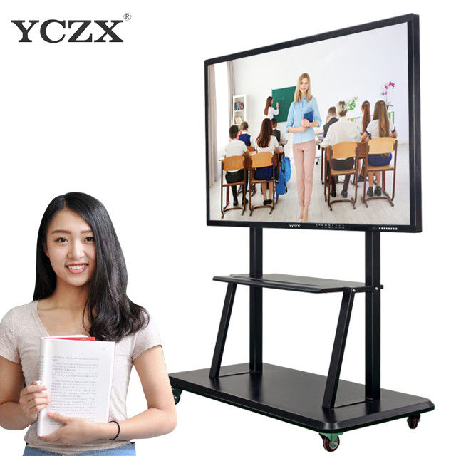 LED Touch Screen Smart Board Interactive Whiteboard Display 75" For Schools