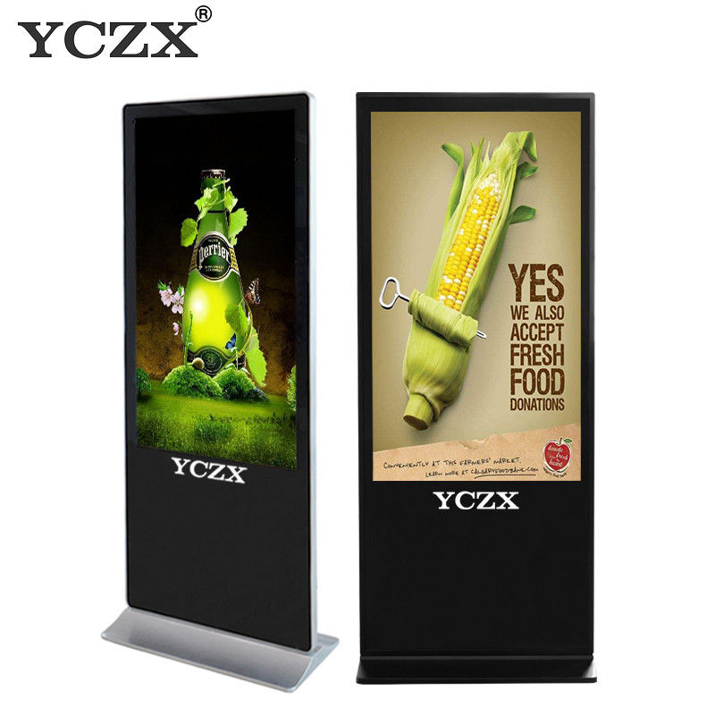 Digital Signage LCD Advertising Display , Commercial Indoor Touch Screen Kiosk