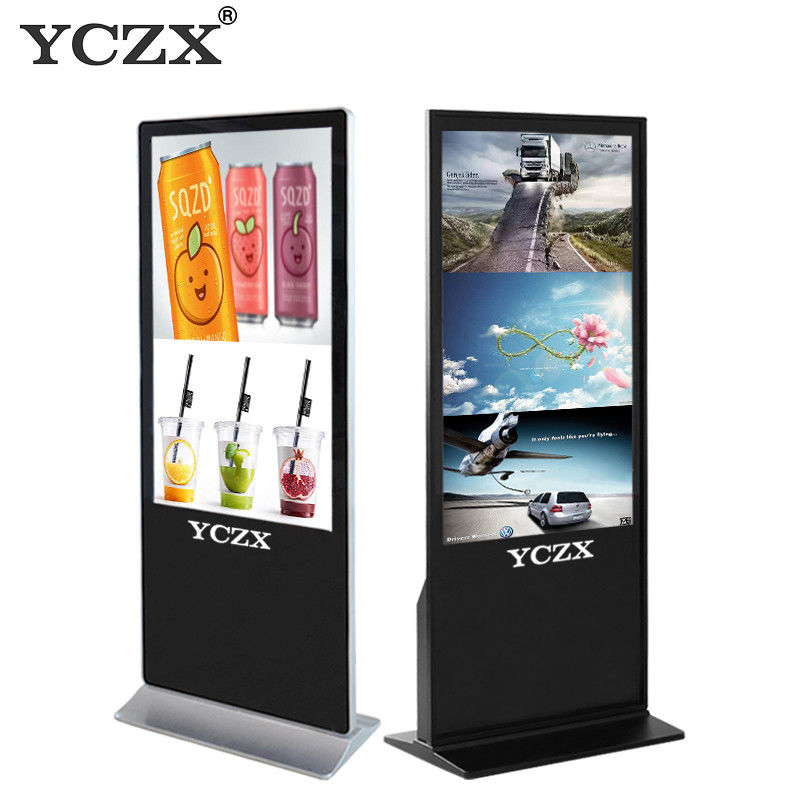 Indoor LCD Advertising Player , 55 Inch Intelligence Digital Signage Kiosk