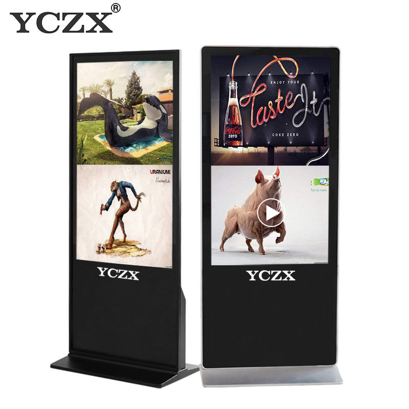 Multi Touch Screen Kiosk , 65 Inch Digital Signage LCD Advertising Display