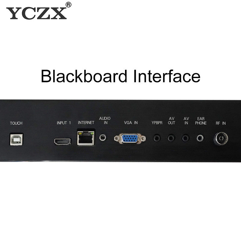 75 Inch 4K UHD Nano Interactive Blackboard / Flat Panel With Built - In PC