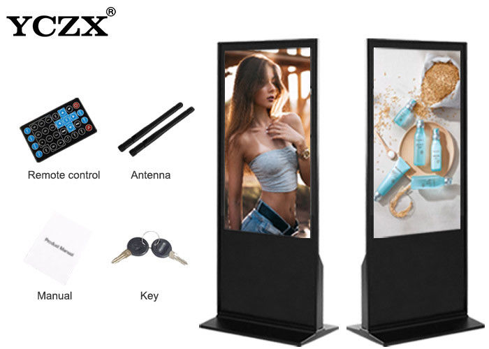 43'' Android Floor Standing Advertising Player Wifi Digital Display