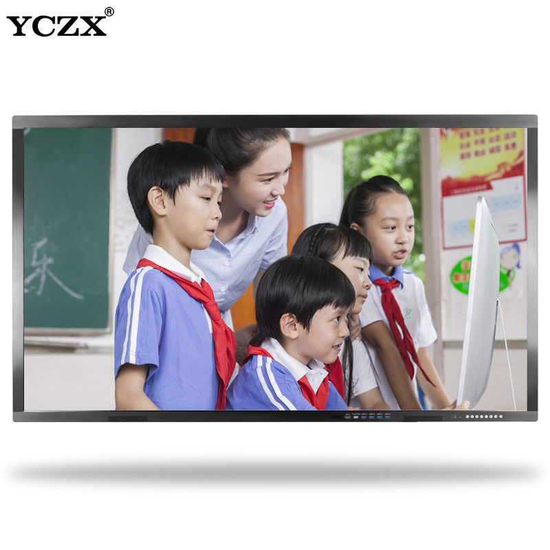 Aluminum Alloy 85 Inch Smart Interactive Flat Panel For Education