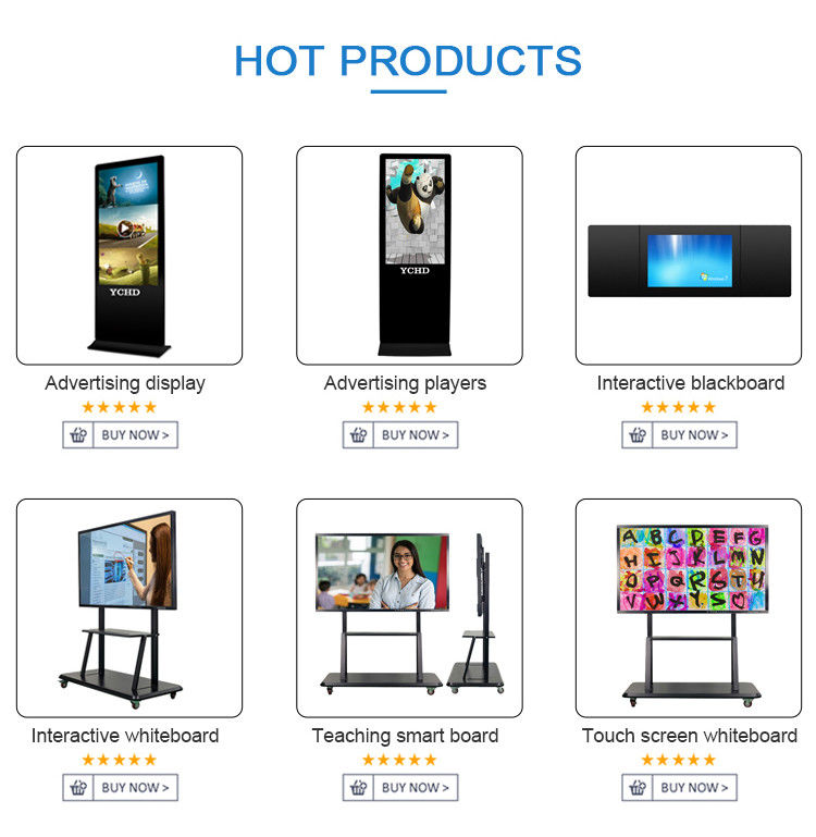 48 Inch Floor Standing Android Lcd Advertising Screen Display Touch Digital Player
